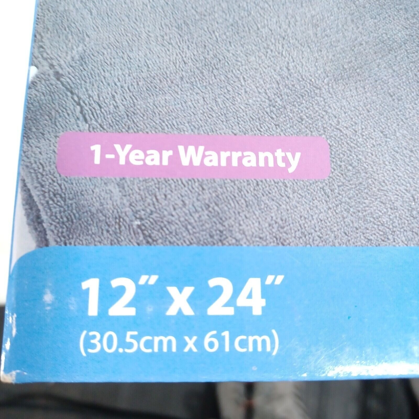 12x24 DMI XL Deluxe Therapeutic Electric Heating Pad Gray NEW open box