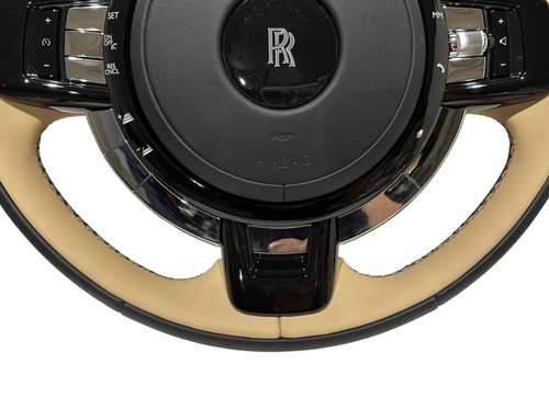 ROLLS ROYCE CULLINAN leder lenkrad, leather steering wheel BEIGE - Bild 4 von 5