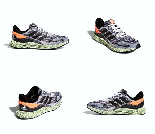Adidas 4D Run 1.0 White / Black / Coral 
