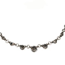 Konplott Halskette Collier Rivoli weiß Kristall