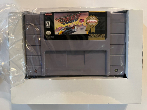 F-Zero SNES Super Nintendo. Complete in Box. With some inserts. Great condition. - Picture 6 of 11