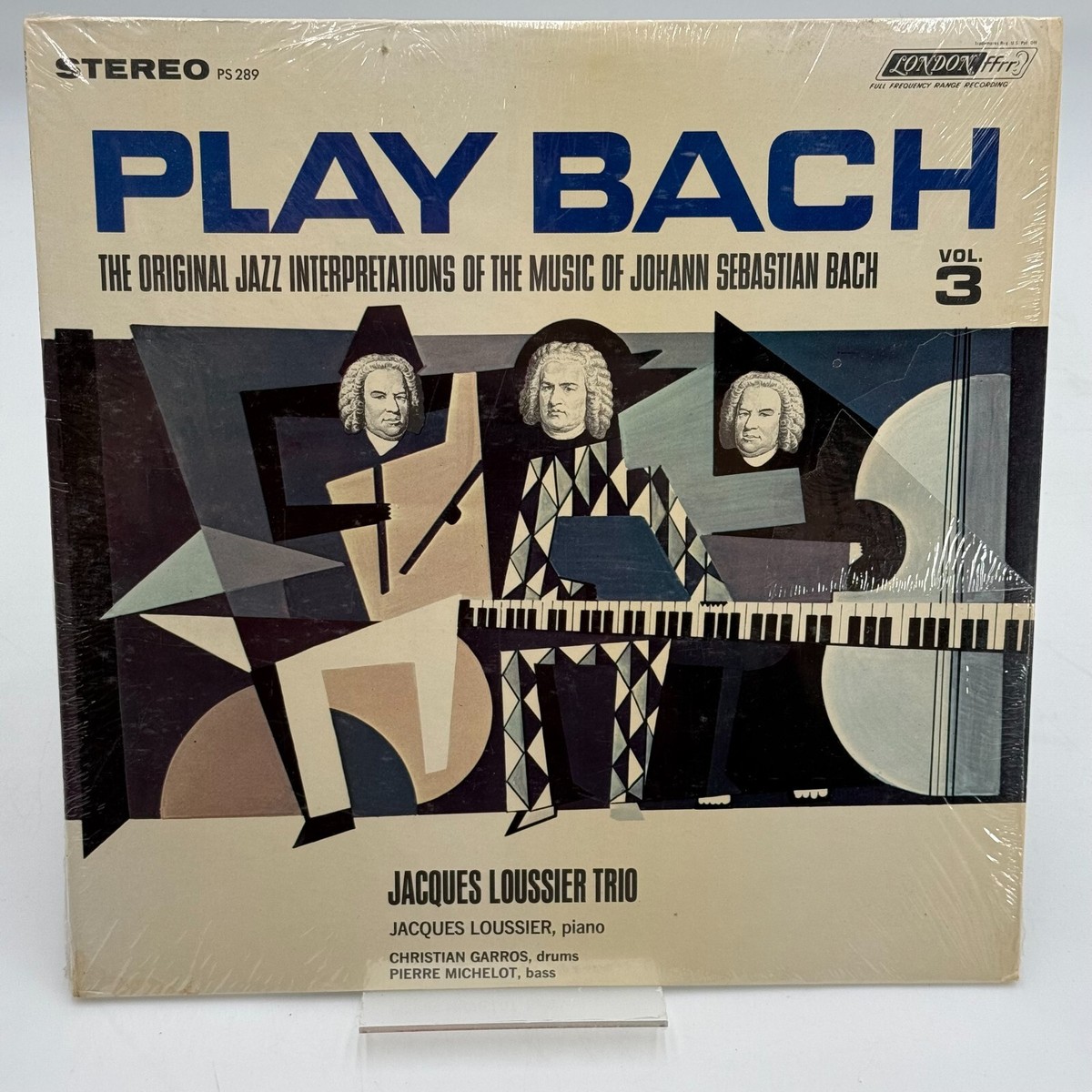 Jacques Loussier Trio – Play Bach Volume 3 Vinyl LP London Records