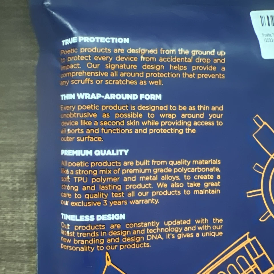 Poetic Tablet Cases - Fits Amazon Fire HD 8 Purple NEW. 50 - Image 2 of 3