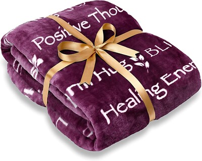 Chanasya Healing Thoughts Sympathy Caring Gift Message Throw