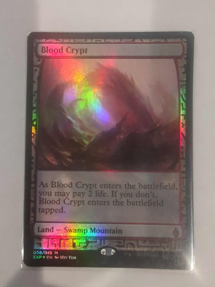 MTG 血の墓所　ZendikarExpeditions FOIL Blood Crypt - Zendikar Expeditions NM FOIL | eBay
