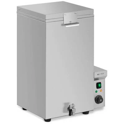 WIESENFIELD Brühkessel für Geflügel Brühautomat Brühmaschine 3 - 5 Hühner Edelstahl 1.800 W