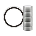 Air-Tite 25pcs 40mm Black Ring 1oz American Silver Eagle Coin Capsule Holders