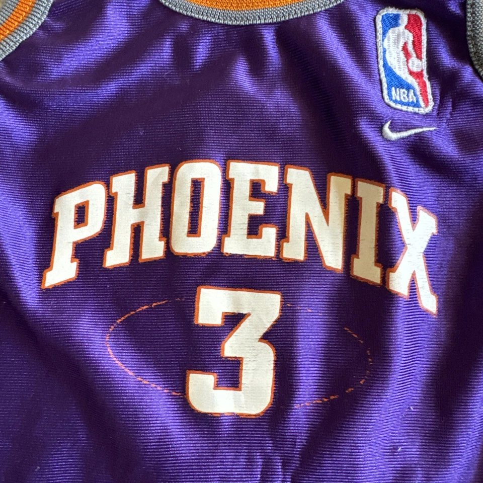 De colección Nike Phoenix Suns Stephon Marbury #3 Niño Bebé Una Pieza Traje Jersey 12M Foto 2 de 4