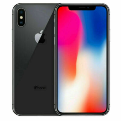 Apple iPhone X - 64GB - Factory Unlocked - Pre-Owned Very Good