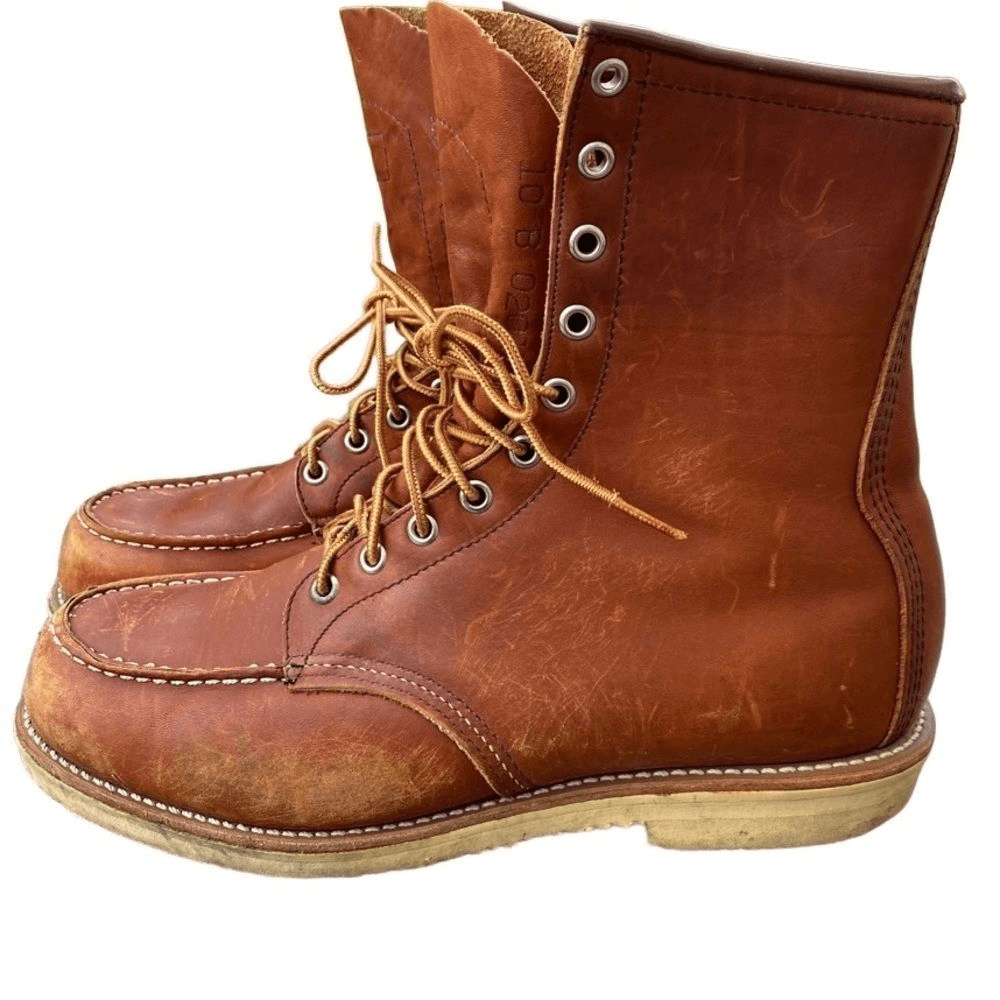 Vintage Red Wing Boots 812 1970s 10B 8 inch Moc 10 Eyelet | eBay Vintage Red Wing Boots 812 1970s 10B 8 inch Moc 10 Eyelet | eBay