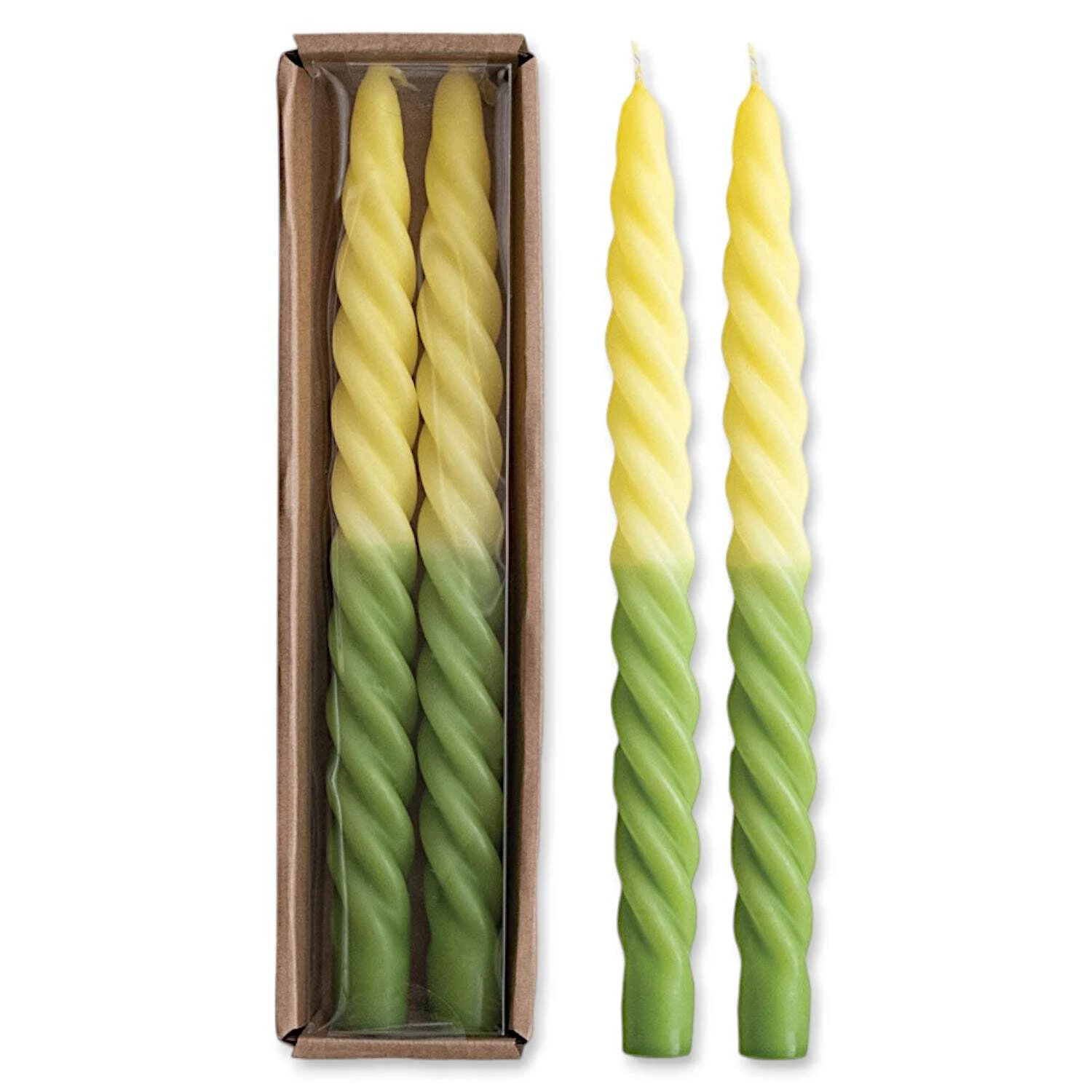 Creative Co-Op Twisted Taper Candles - Thumbnail 2