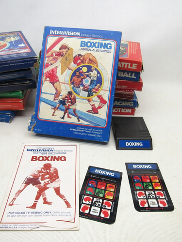 Lote de 13 juegos Intellivision instrucciones caja superposiciones mazmorras dragones SIN PROBAR - Imagen 10 de 18