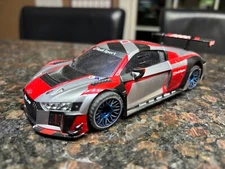 Kyosho Mini-z Body ASC AUDI R8 LMS 2016 "Gray/Red" MZP234RGB