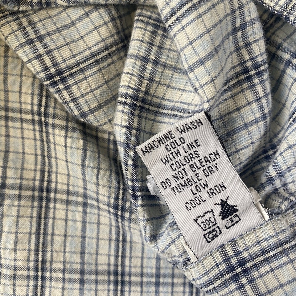 Orvis Trout Bum Mens Large Vented Fishing Shirt Long Sleeve Button Up