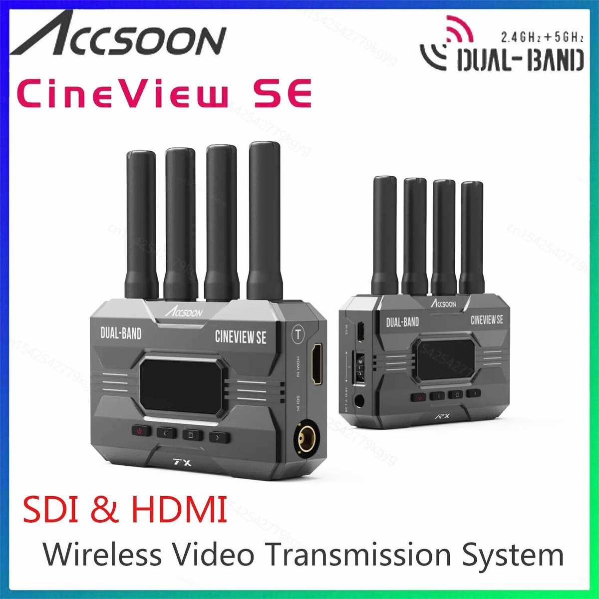 その他 Accsoon CINEVIEW SE WIT04-SE Amazon.com: ACCSOON CineView SE Wireless Video Transmission