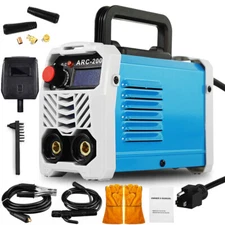 Mini Welding Machine 110V Plug 200A Stick ARC Welder Machine IGBT Digital Smart