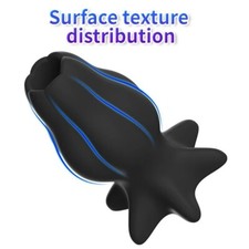 Silicone Hollow Plug Spreader Dilator Enemas Tunnel Speculum Expander BDSM Toy
