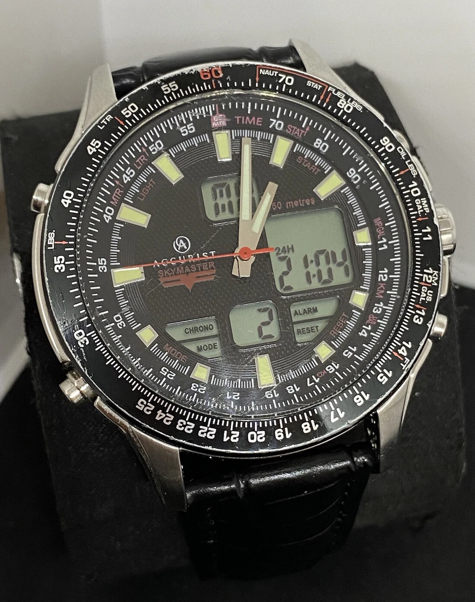 Accurist clearance skymaster chronograph