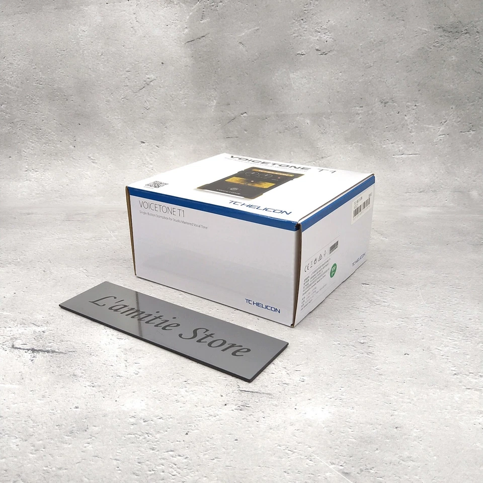 TC-Helicon VoiceTone T1 Vocal Tone Dynamics Effects Pedal Vocal Effectors Japan - Image 4 of 4