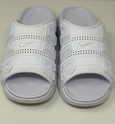 Nike Air More Uptempo Sandals Slide Slippers White FD9884 Nike Air More Uptempo Sandals Slide Slippers White FD9884