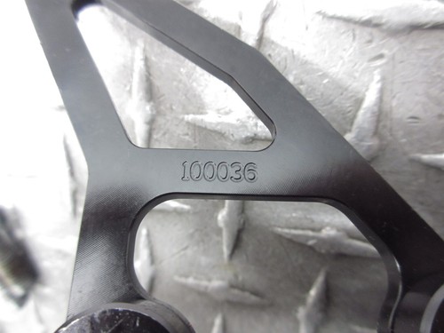 2016 15-19 Yamaha YZFR1 R1 Driven Racing TT Left Right Rearset Foot Peg Bracket - Picture 8 of 24