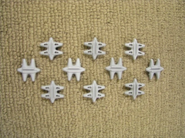 ***New String Silencers -BULK PACKAGE- 10 Green/10 Gray/10 Brown - Image 3 of 4