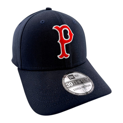 New Era Pawtucket Red Sox PawSox Woosox MiLB Team Navy 39Thirty Flex Fit Hat Cap