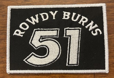 Days Of Thunder Rowdy Burns NASCAR Racing Patch Vintage Retro  Cap Hat