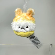 Daiso Corocoro Rabbit Plush Keychain Series 1 Blind Box Toy Yellow Bunny AQI