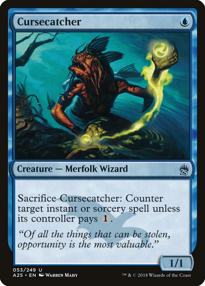 MTG Cursecatcher - Masters 25 #53 - Uncommon - Lightly Played