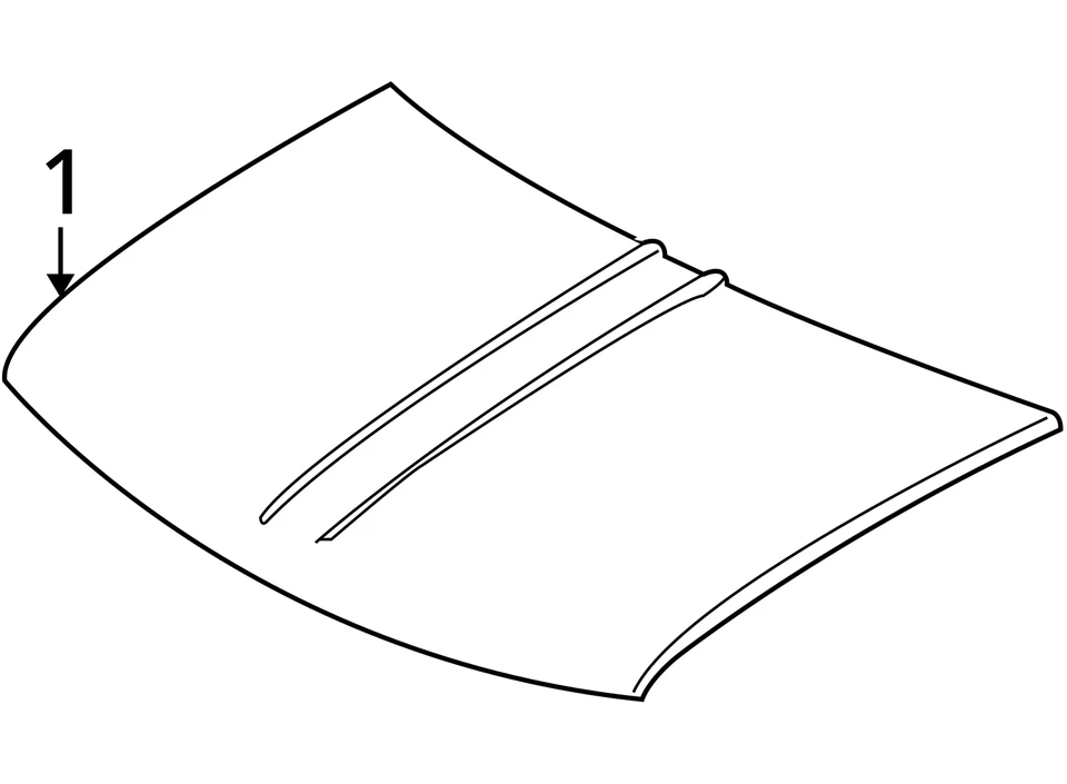 Chevrolet C/K 2500 1993 Hood 15646490 7204 Foto 4 de 4