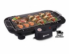 May Electric Smokeles Grill Indoor BBQ Griddle Non-Stick Portable Kitchen Cooke