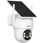 ANRAN Outdoor Solar Wireless Security Camera 3MP Wifi CCTV 360° PTZ 2 Way Audio