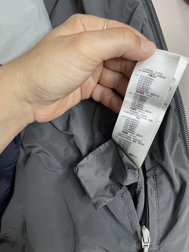 Harmont Blaine Men's Small Gray Hooded Zip Up Puffer Down Vest - Picture 9 of 9
