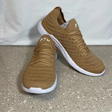 Men’s APL Athletic Propulsion Labs TechLoom Wave New in Box Size 12 Tan/White