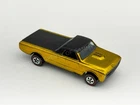 Hot Wheels Redline CUSTOM FLEETSIDE Gold US Black Interior Very Nice !!!
