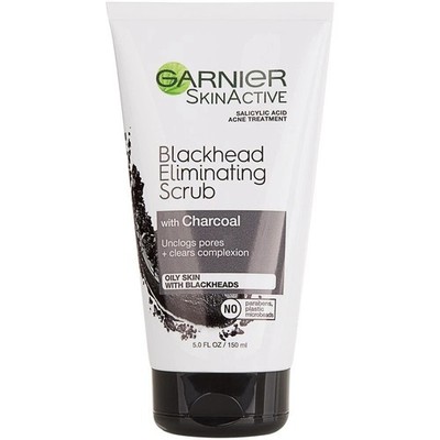 Garnier SkinActive Blackhead Eliminating Scrub Charcoal 5 fl oz Acne Treatment