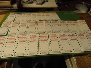 Group of 35 Virgin Trains Seat Reservation Slips 1998 2002. Cross Country Route