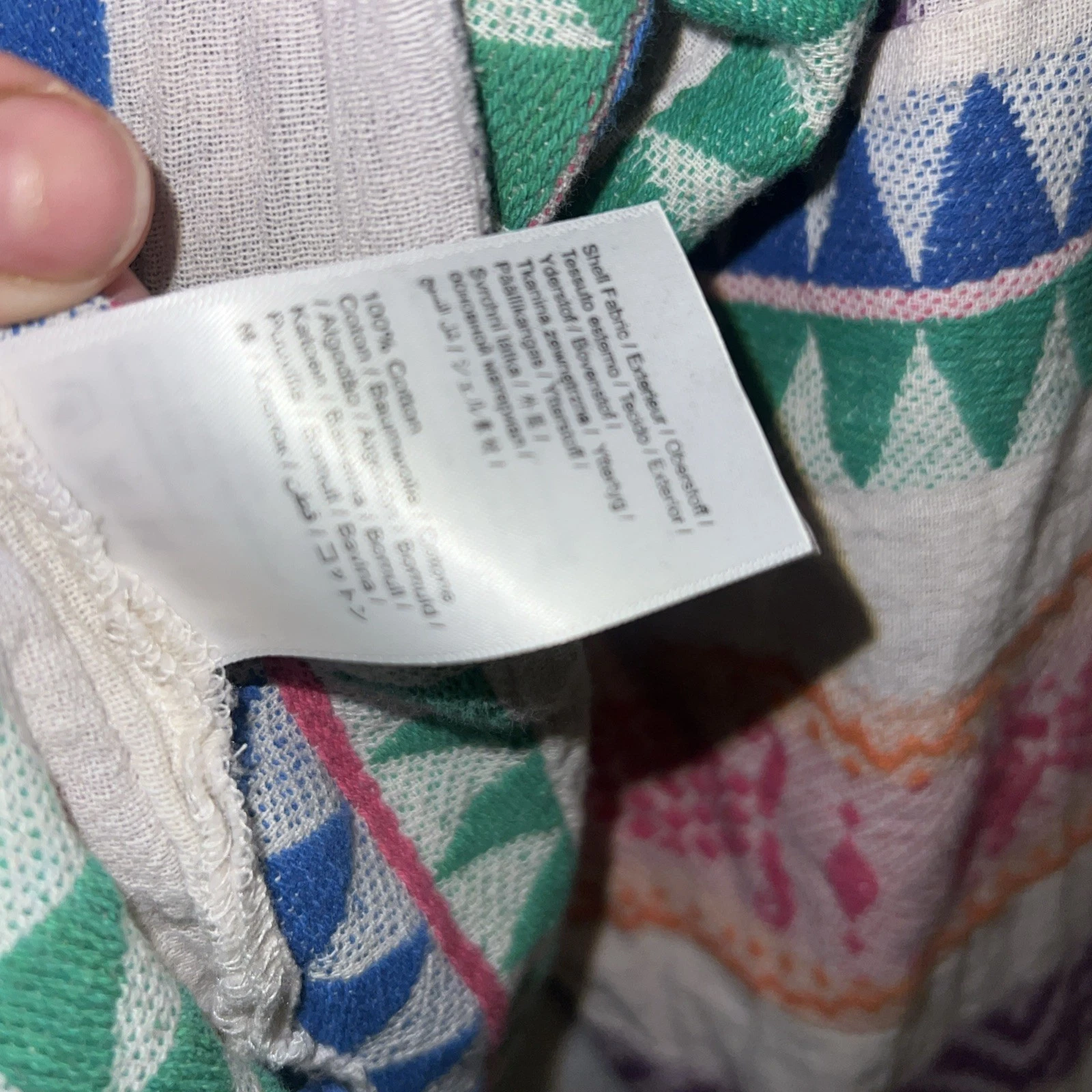 PALM ANGELS Abito Camicia FARM Rio Ananas Jacquard Chemise Disegno Ananas Cotone Tessuto M