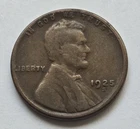 1925-S Lincoln Wheat Cent 1c - "Good Coin" - Free Shipping