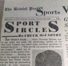 OCT 29, 1973 NEWSPAPER PAGE #2015-  NY GIANTS WALTER LOVE, JACK LeVECK CARDINALS — photo 3