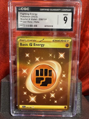Basic Fighting Energy graded CGC 9 for sale on eBay