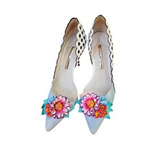 Sophia Webster ベルベット クリスタルヒール パンプス 未使用新品