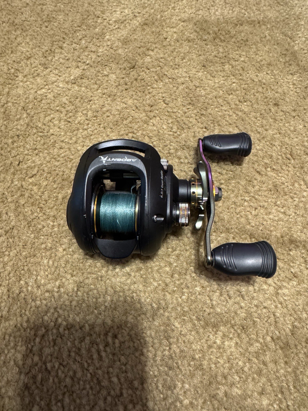 Ardent Apex Tournament Baitcast Reel, 6:5:1 Gear Ratio Right