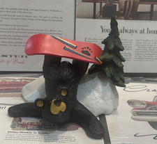 Bearfoots Bears Skateboarding Figurine by Jeff Fleming Burton 5  Signed 702/192
