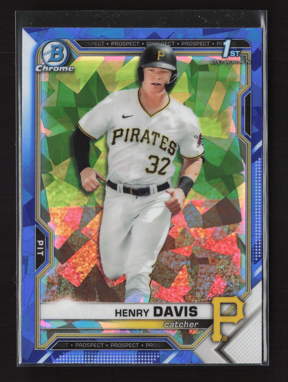 Henry Davis 2021 Bowman Draft Sapphire Edition #BDC-48 TY1