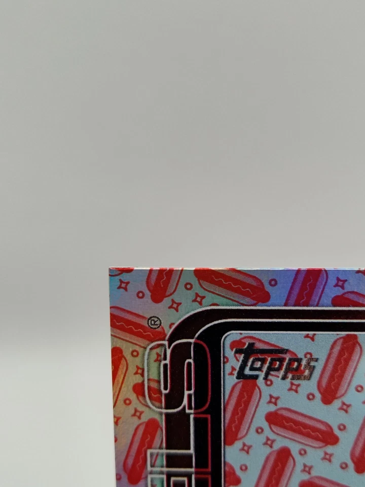 2025 Topps Series 2 Reid Detmers Holiday HotDog Parallel 01/99 LosAngeles Angels - Image 2 of 4