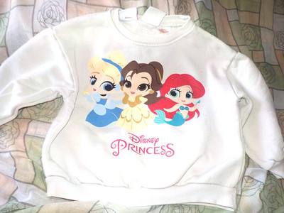 Disney Princess Baby Kinder Sweater Pullover Zara  Gr. 98