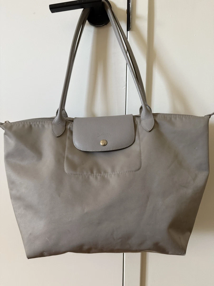 Longchamp Le Pliage Tote Gray Bags & Handbags for Women for sale
