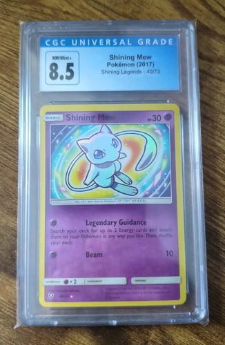 Shining Mew graded CGC 8.5 for sale on eBay
